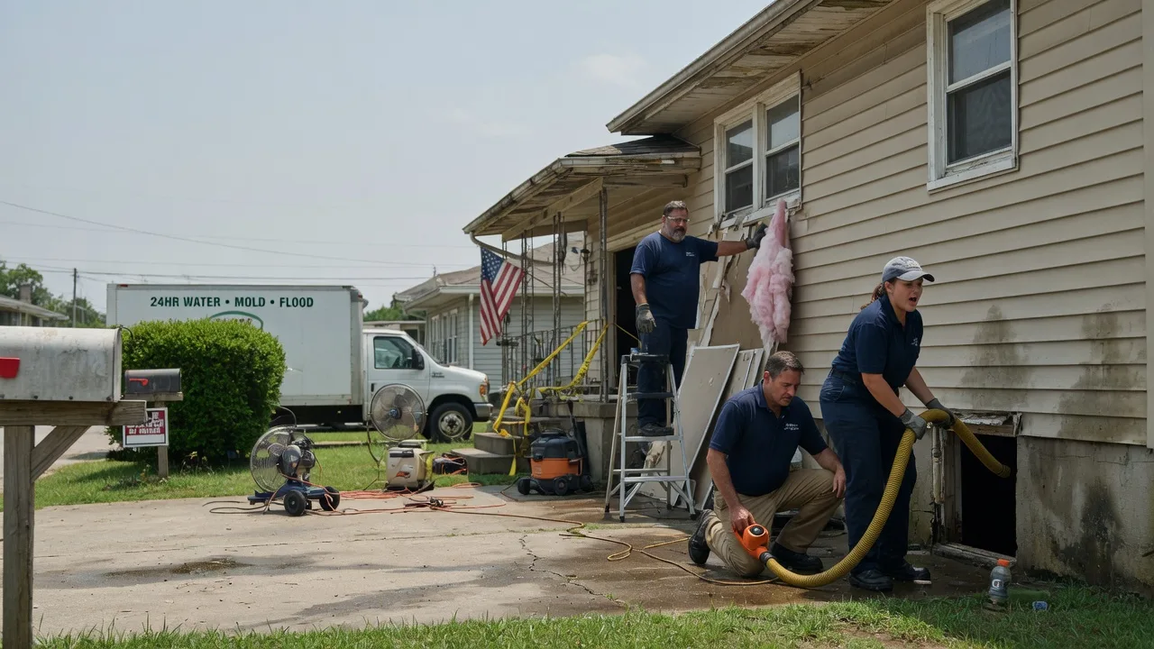 Water Damage Repair in Grove City, PA near me